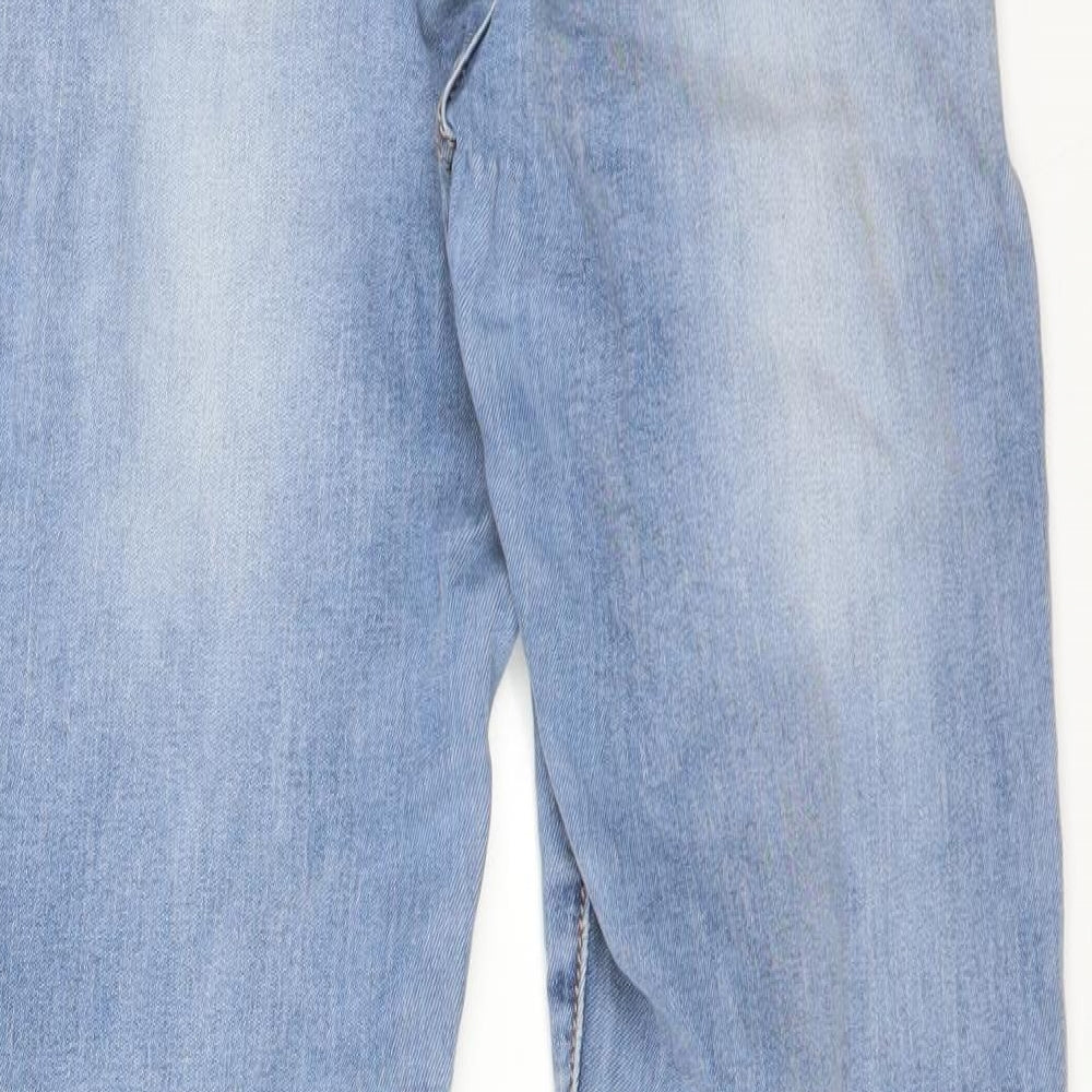 MISS RJ Womens Blue Cotton Skinny Jeans Size 10 L28 in Regular