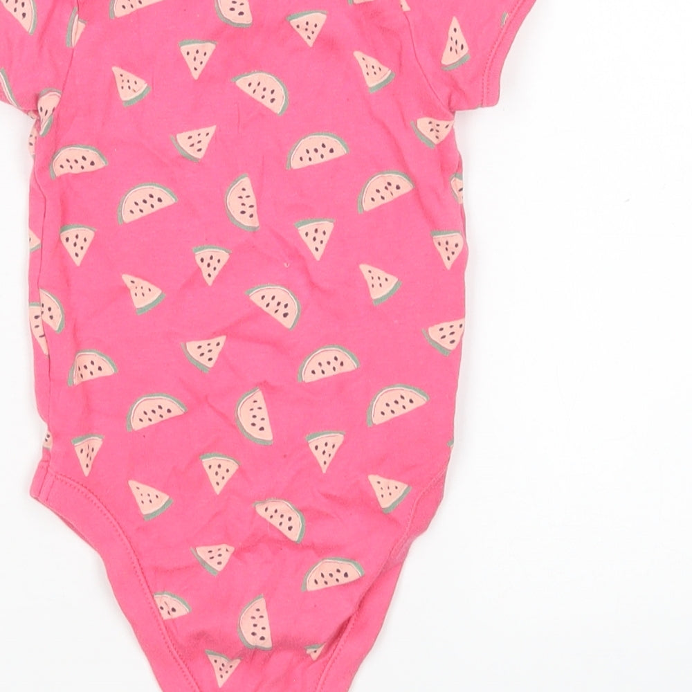George Pink Cotton Leotard One-Piece Size 12-18 Months
