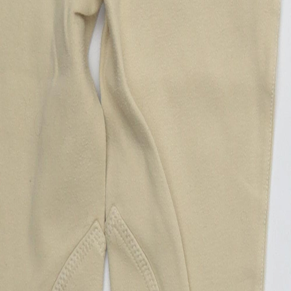 Foxwood Womens Beige Cotton Jegging Leggings Size 24 in L27 in - Jodhpurs