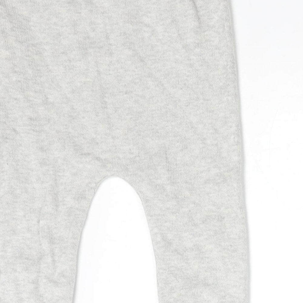 TU Baby Grey Cotton Trousers Size 3-6 Months