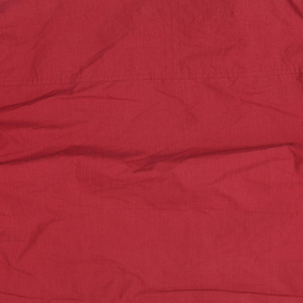 EWM Womens Red Overcoat Coat Size S