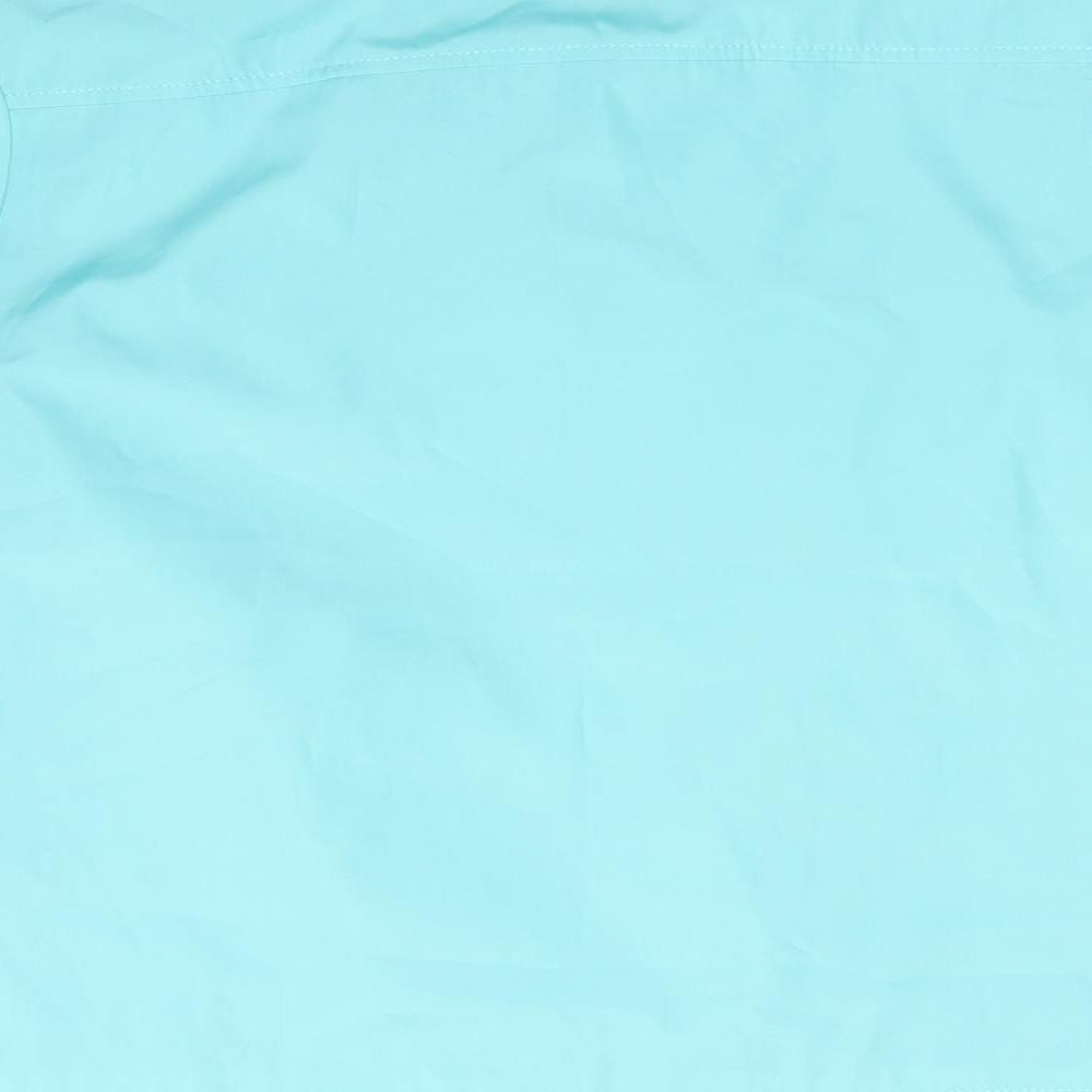 BM Womens Blue Overcoat Coat Size XS