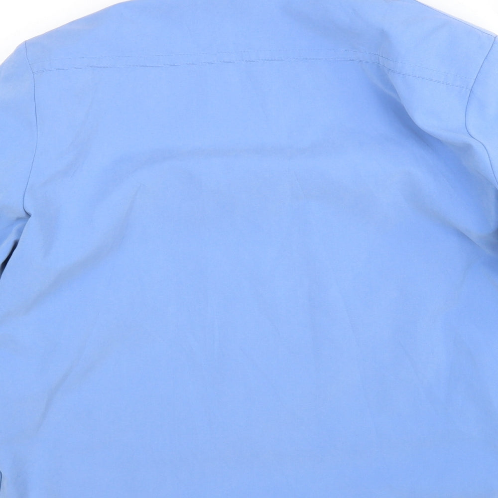 JBC Womens Blue Overcoat Coat Size 16
