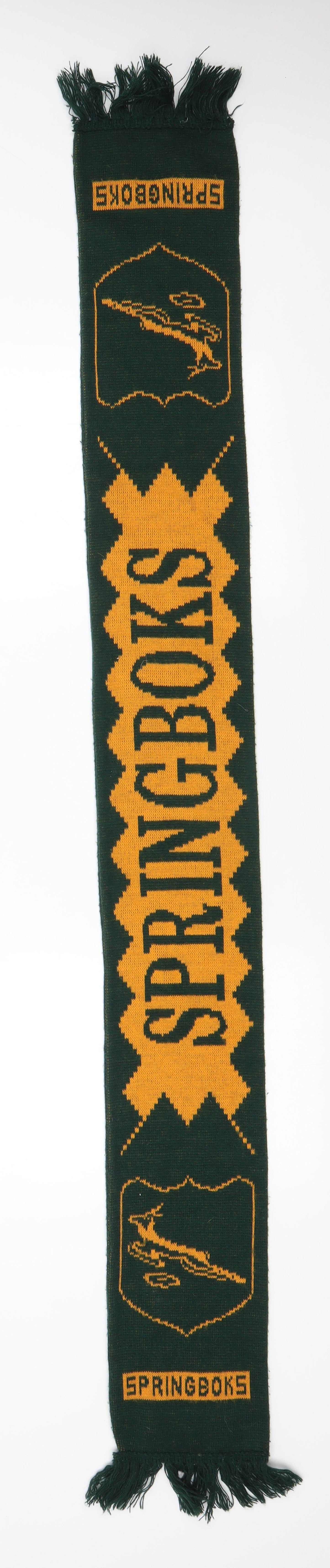 Preworn Unisex Green Scarf One Size - Springboks