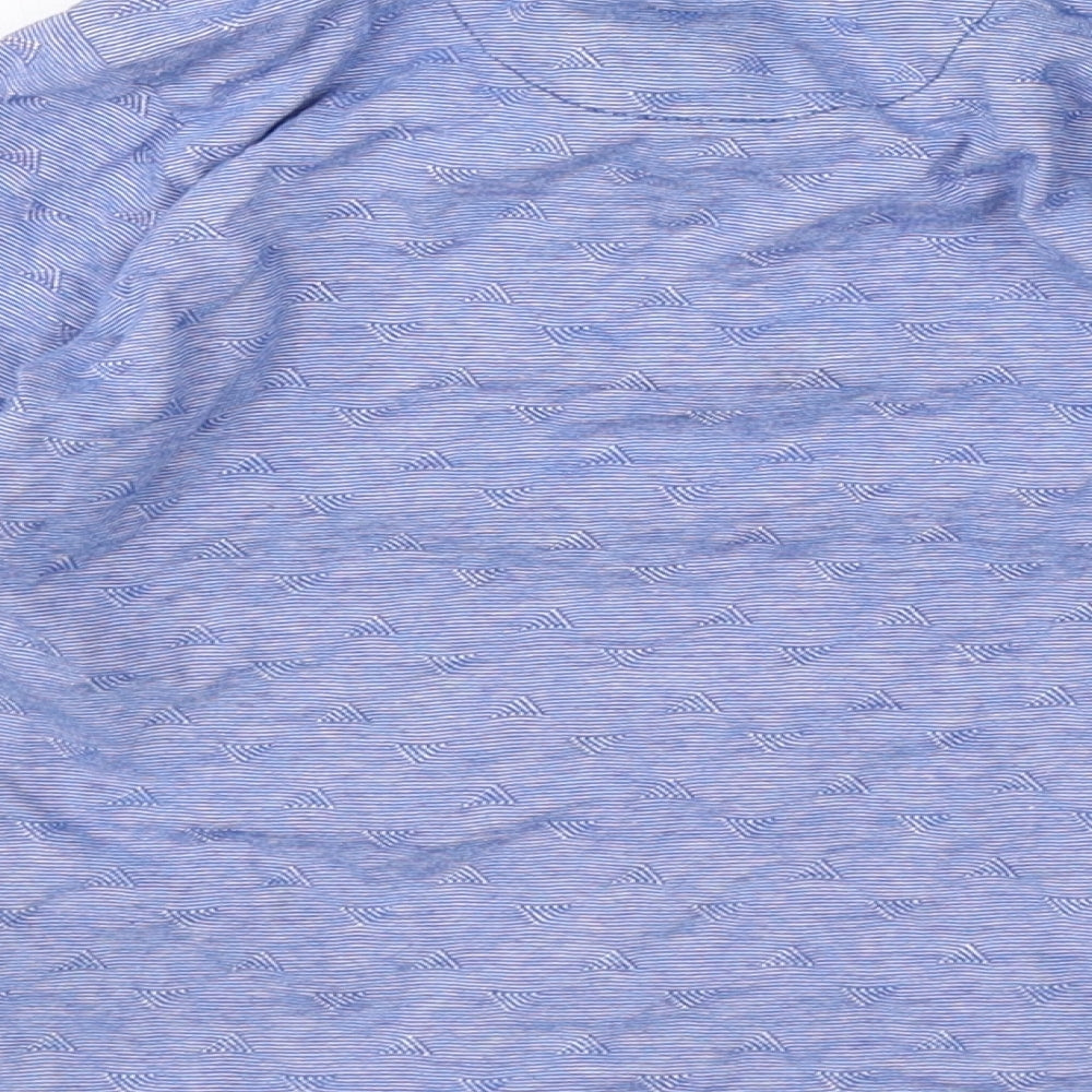 Baker Boys Blue Cotton Basic Polo Size 2-3 Years Collared
