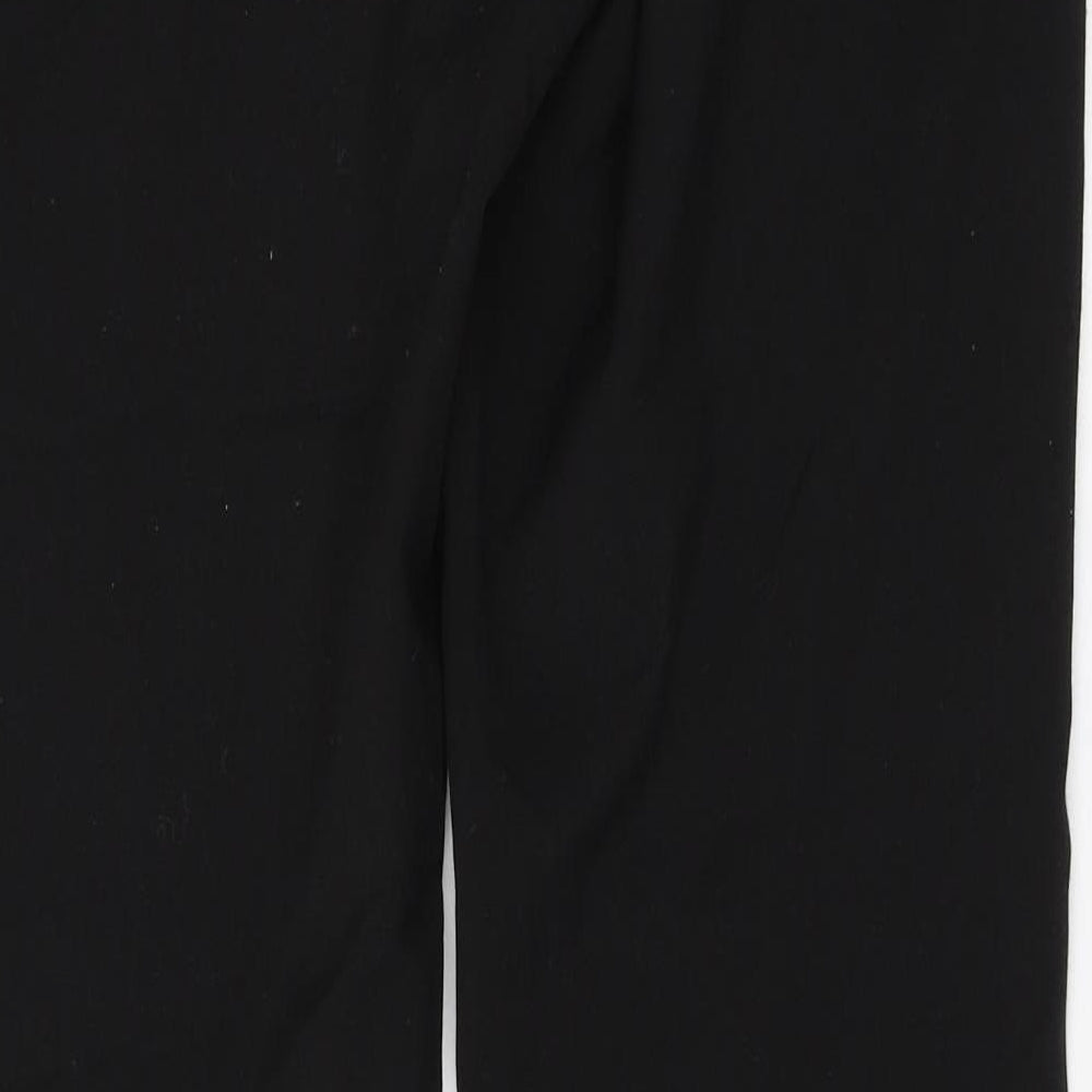 New Look Womens Black Viscose Dress Pants Trousers Size 10 L30 in Regular