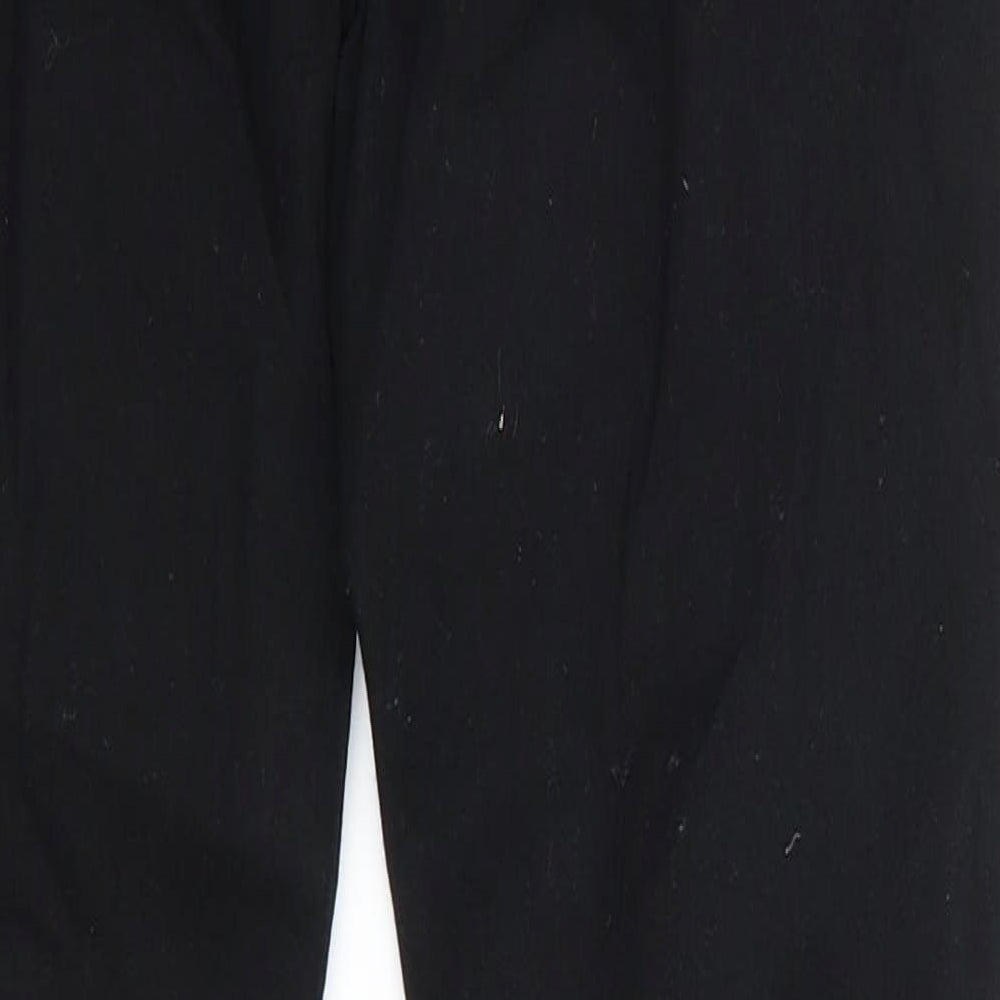 SheIn Womens Black Cotton Skinny Jeans Size S L27 in Regular - Very Distressed