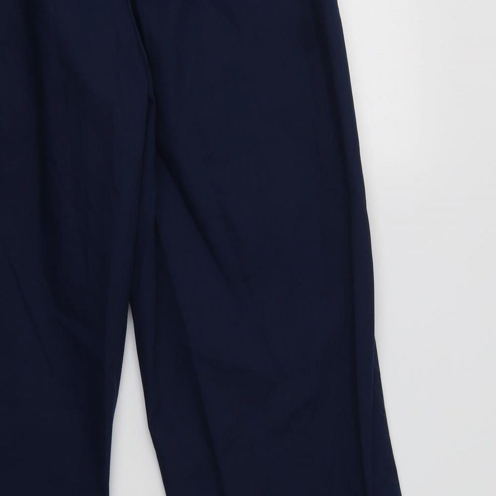 Alexandra Womens Blue Polyester Dress Pants Trousers Size 10 L30 in Regular