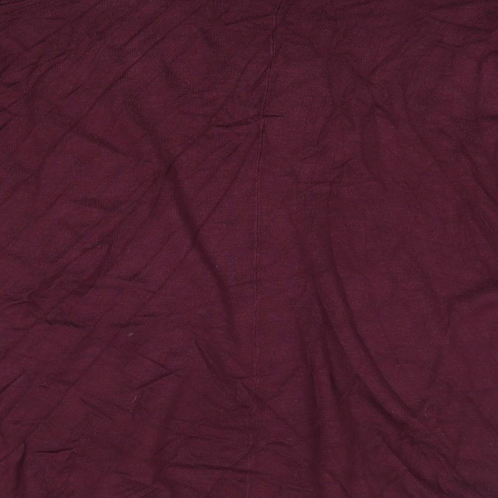 VERO MODA Womens Purple V-Neck Viscose Cardigan Jumper Size XS