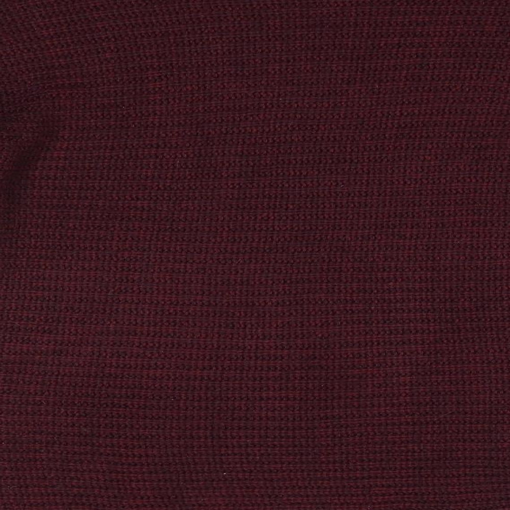 Primark Womens Purple Round Neck Acrylic Pullover Jumper Size 14