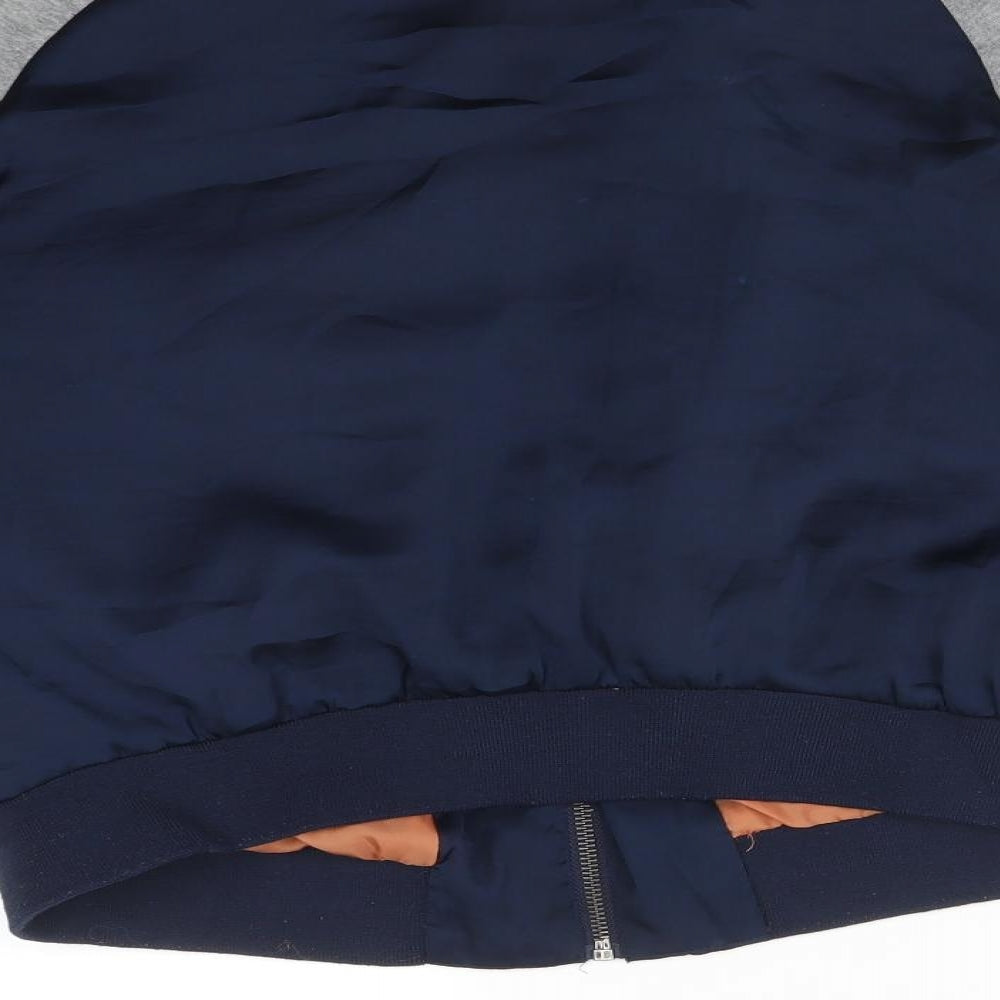 H&M Mens Multicoloured Bomber Jacket Jacket Size 34