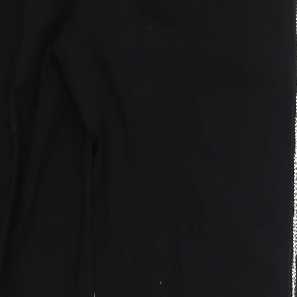 Studio Womens Black Polyester Dress Pants Trousers Size 12 L29 in Regular