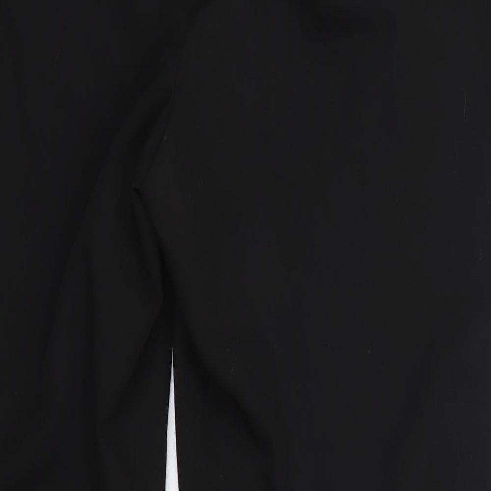 New Look Womens Black Polyester Dress Pants Trousers Size 10 L27 in Regular