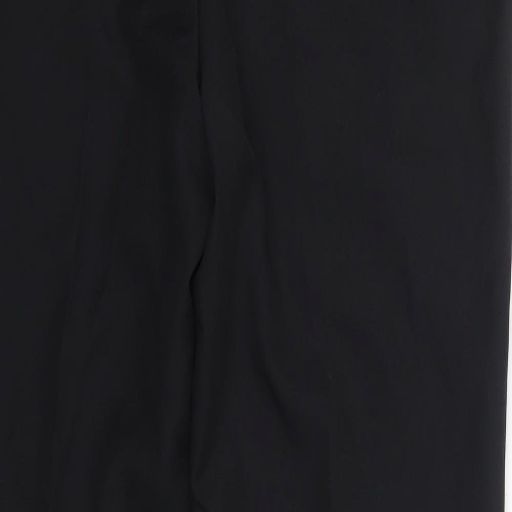 G2000 Woman Womens Black Polyester Dress Pants Trousers Size 14 L27 in Regular