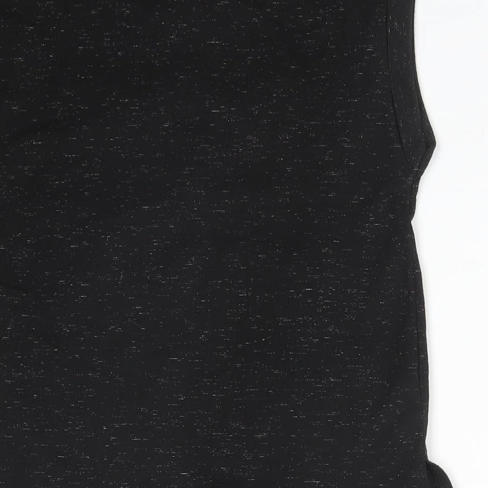 Star Wars Girls Black Polyester Basic T-Shirt Size 8 Years Crew Neck - DONT MESS WITH THE PRINCESS. STAR WARS