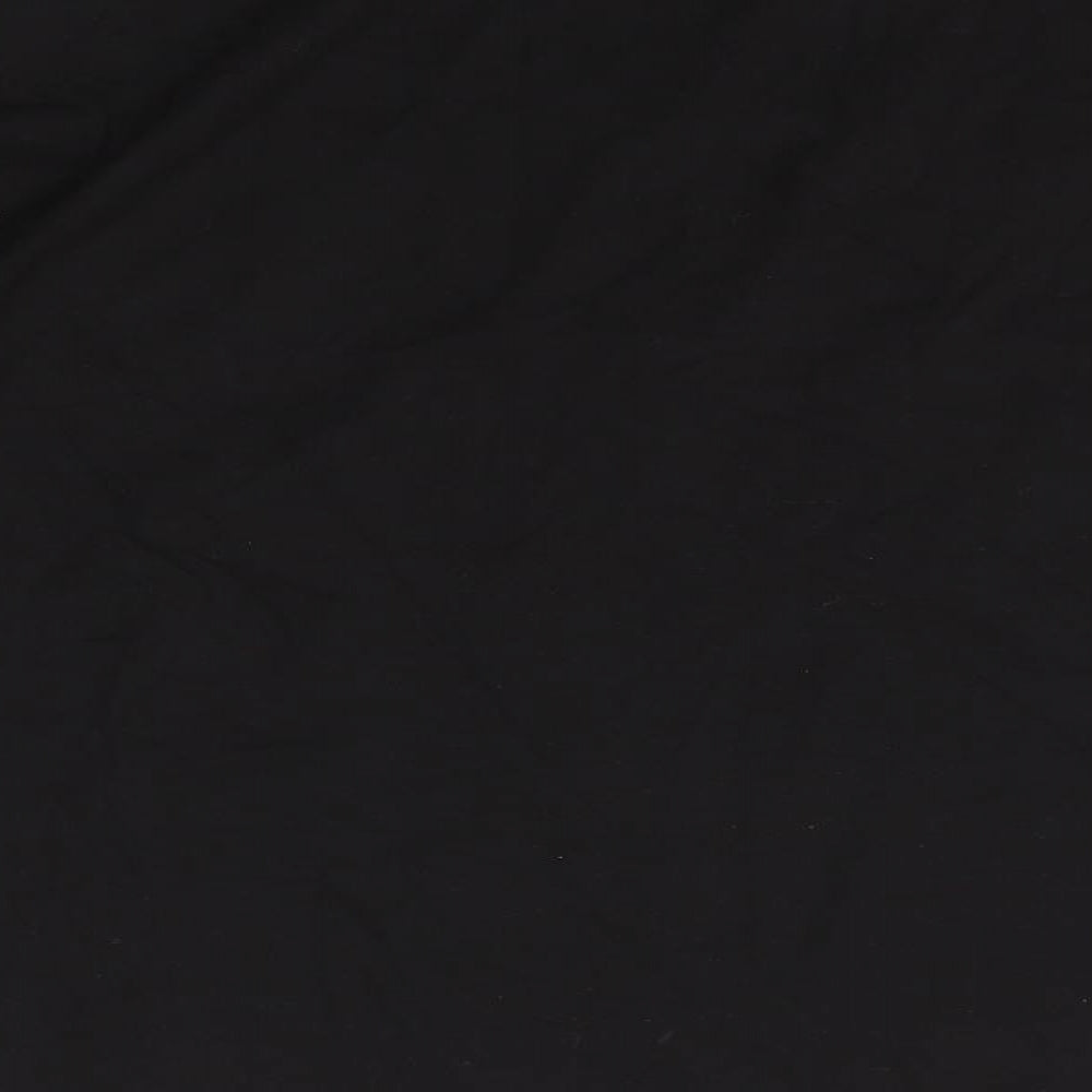 Boohoo Mens Black Round Neck Cotton Pullover Jumper Size M - Limited Edition