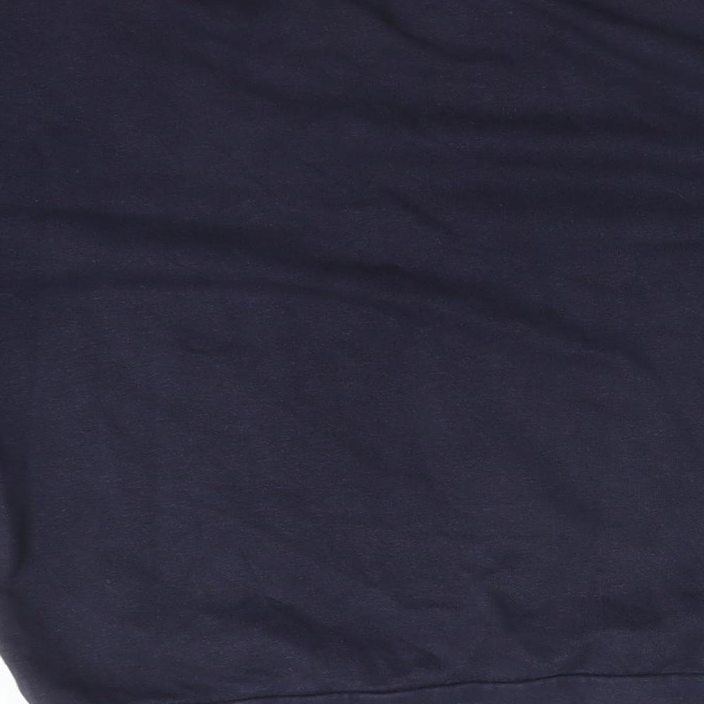 George Boys Blue Cotton Pullover Sweatshirt Size 8-9 Years