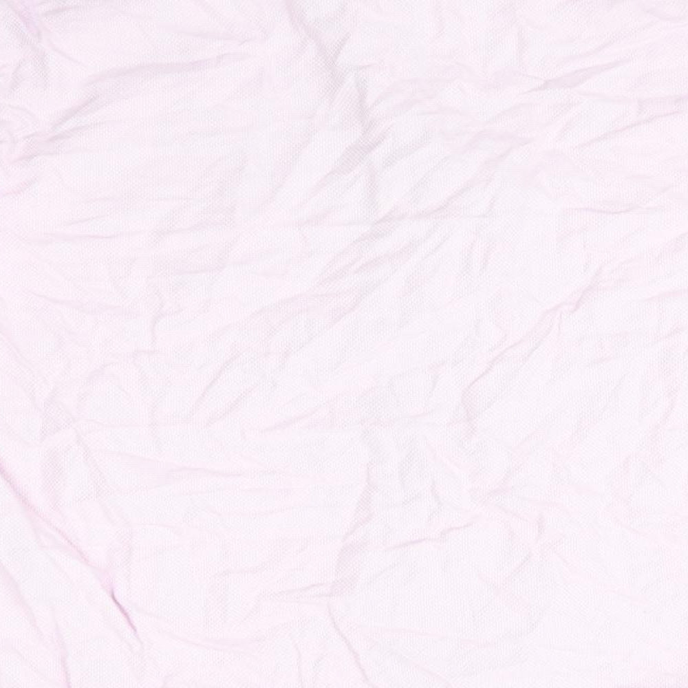 Primark Mens Pink Cotton Dress Shirt Size 17 Collared Button - Pink White mix 17 inch collar