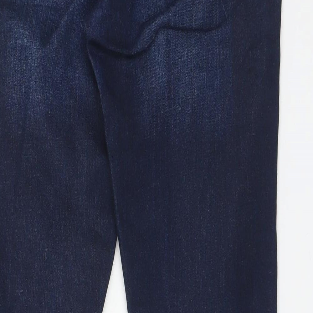 VERO MODA Womens Blue Cotton Skinny Jeans Size 27 L32 in Regular