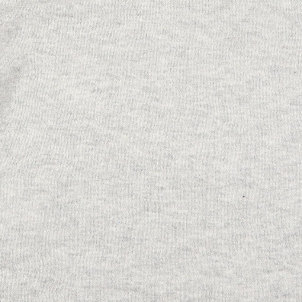 Marks and Spencer Womens Grey Round Neck Acrylic Pullover Jumper Size L