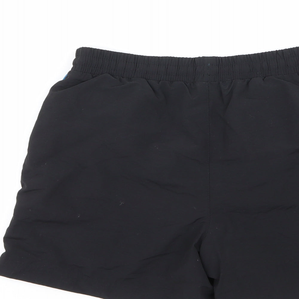 Slazenger Boys Black 100% Polyester Sweat Shorts Size 13 Years Regular
