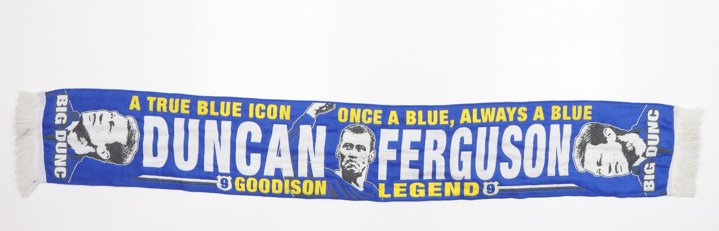 Preworn Mens Multicoloured Scarf Size Regular - Duncan Ferguson