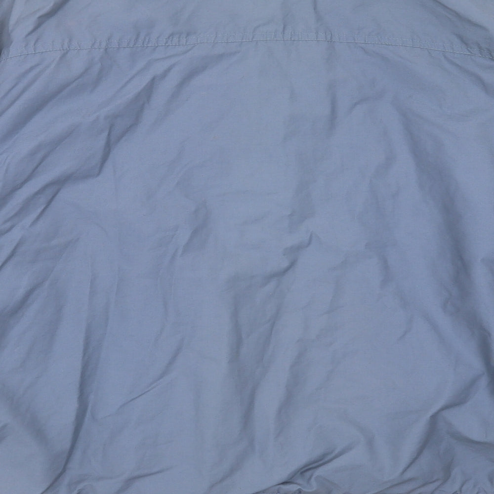 Mossant Mens Blue Jacket Coat Size 46 Zip