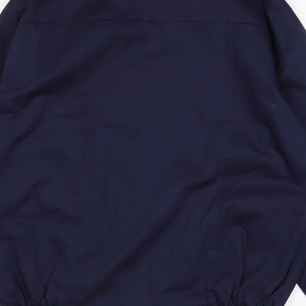 Farah Mens Blue Bomber Jacket Jacket Size M