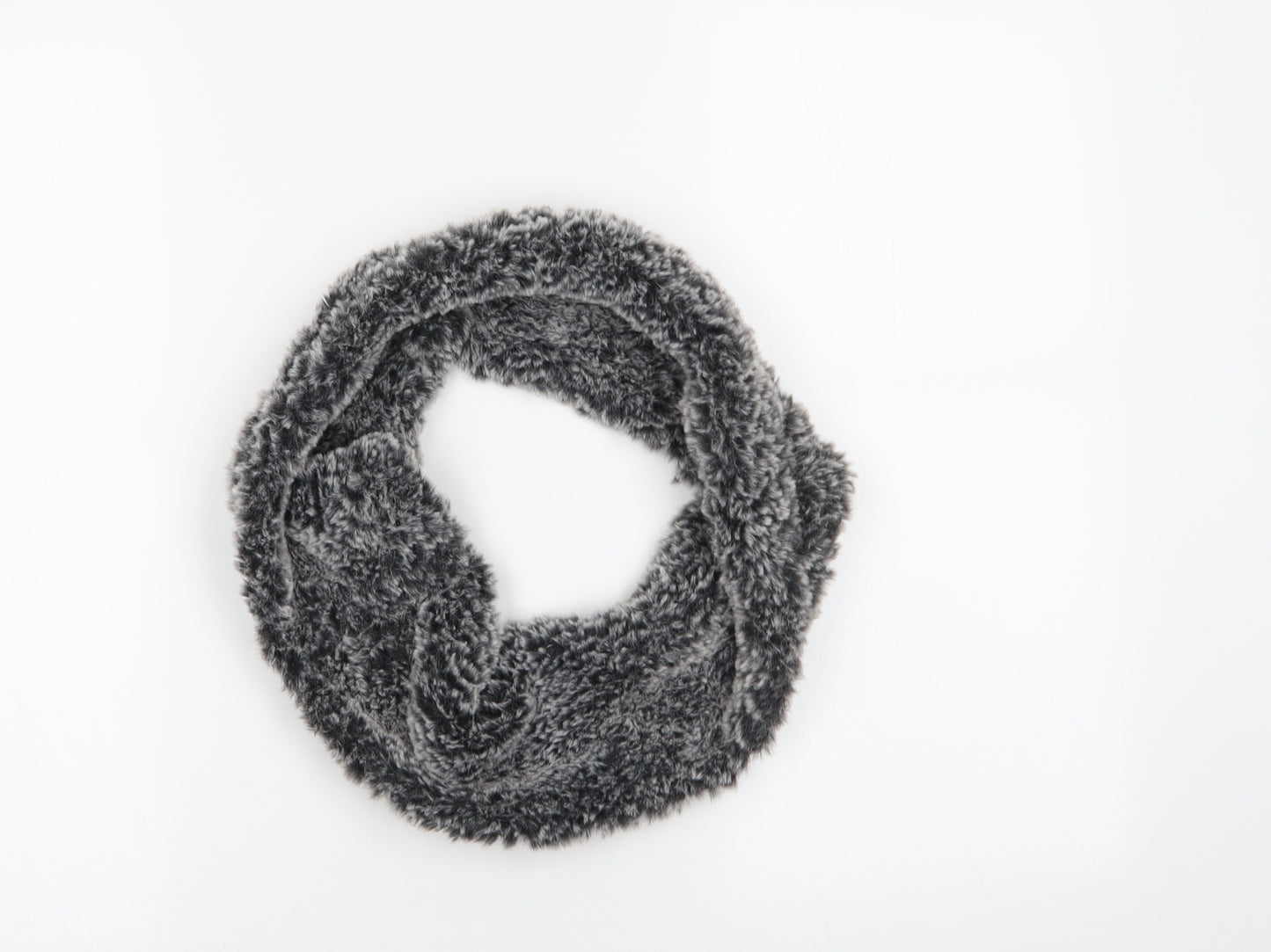 Preworn Womens Grey Scarf - Snood