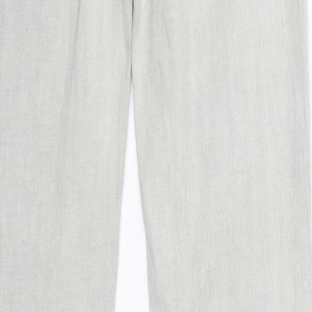 Promod Womens Grey Cotton Straight Jeans Size 8 L32 in Regular