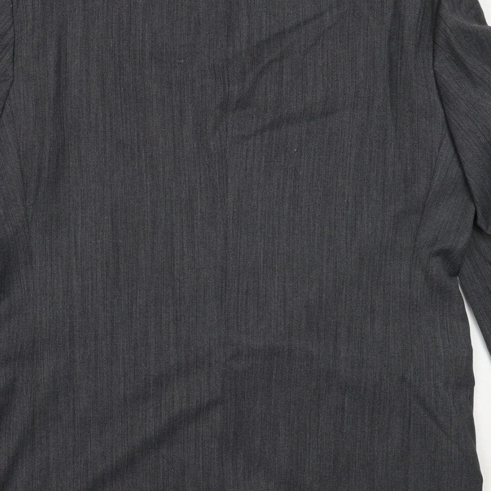 Marks and Spencer Mens Grey Polyester Jacket Blazer Size 42