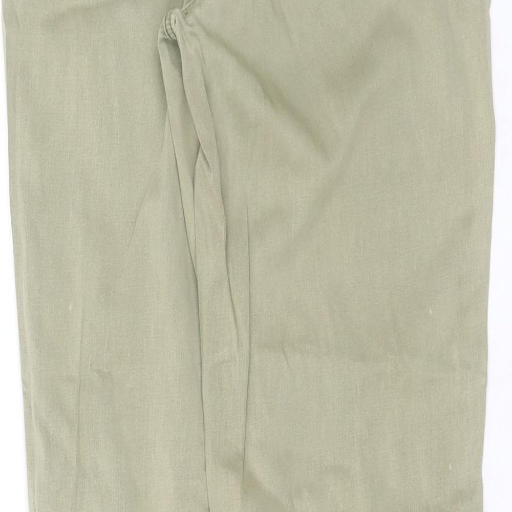 Preworn Womens Green Cotton Skinny Jeans Size 30 in L28 in Extra-Slim