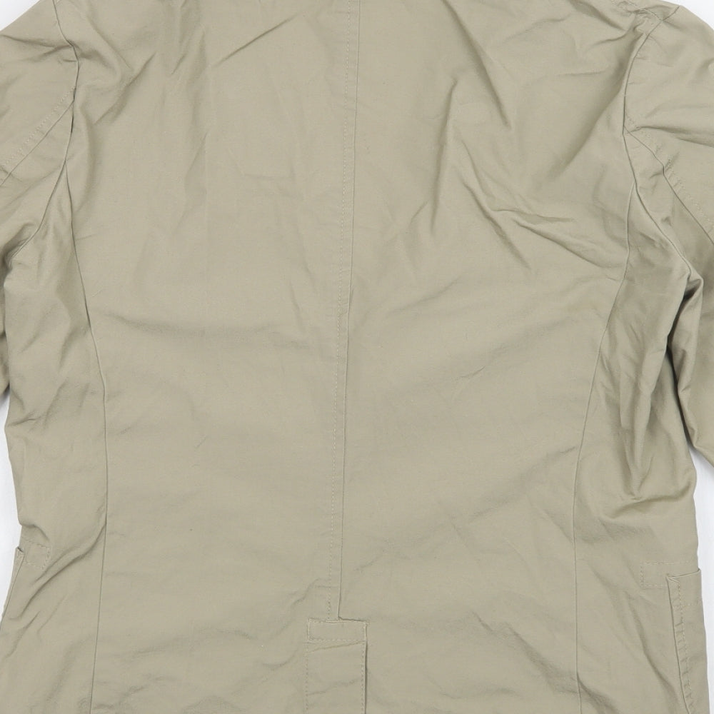 Mexx Mens Beige Jacket Size M Button