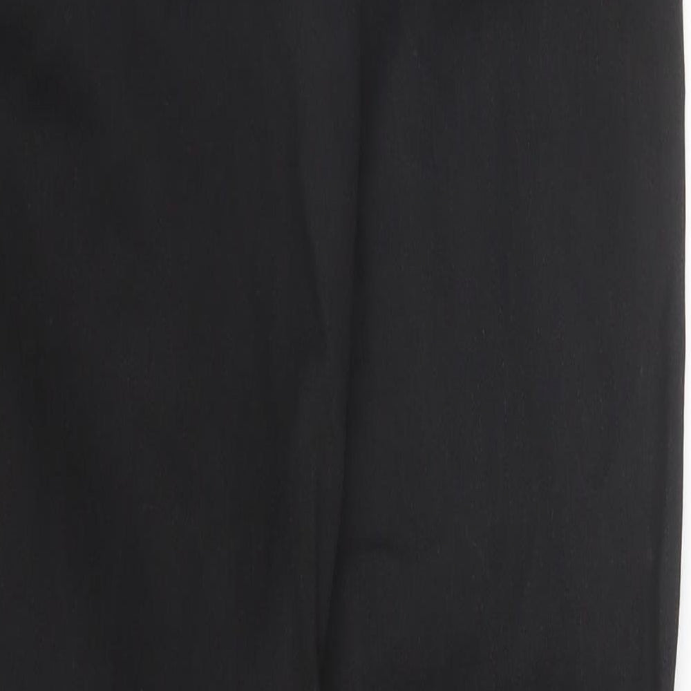 Topshop Womens Black Cotton Skinny Jeans Size 28 in L29 in Regular Zip