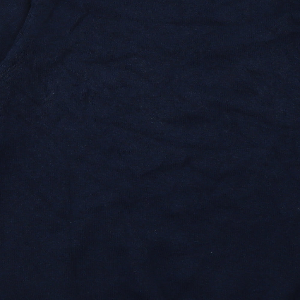Marks and Spencer Mens Blue Cotton Pullover Sweatshirt Size S