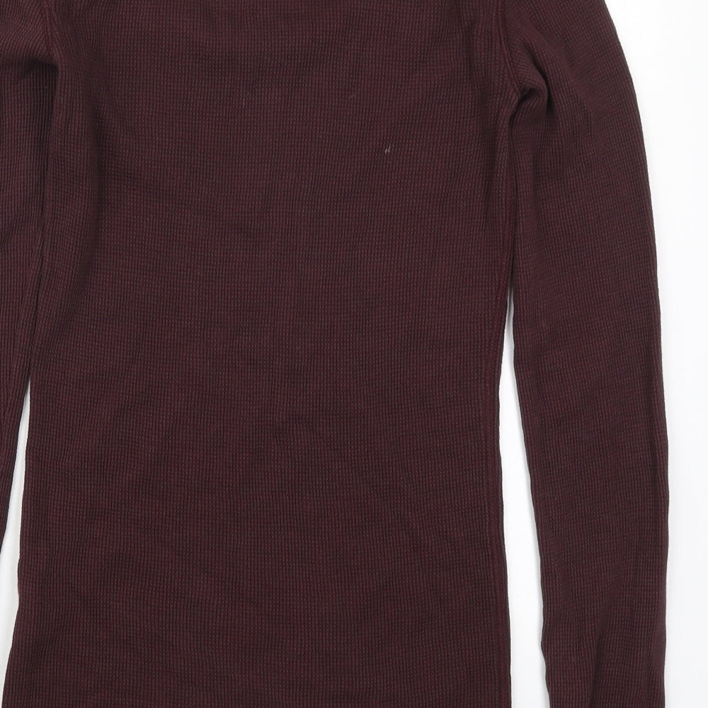 NEXT Mens Purple Cotton Pullover Sweatshirt Size XS