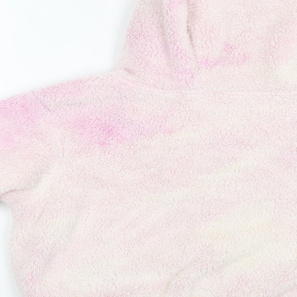 Select Girls Pink Batik Basic Jacket Jacket Size 14 Years Zip