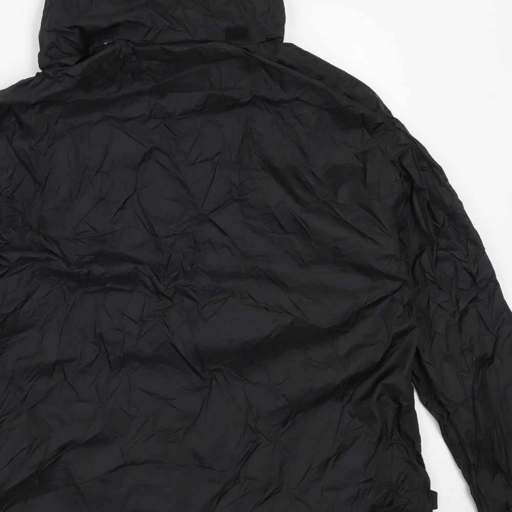 Primark Mens Black Rain Coat Coat Size M
