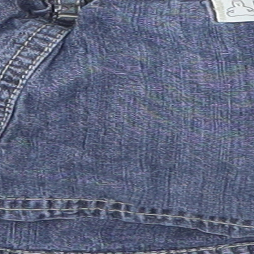 Gap Girls Blue Cotton Skater Skirt Size 3-6 Months