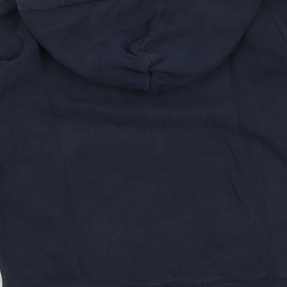 Jack Wills Womens Blue Cotton Pullover Hoodie Size 8