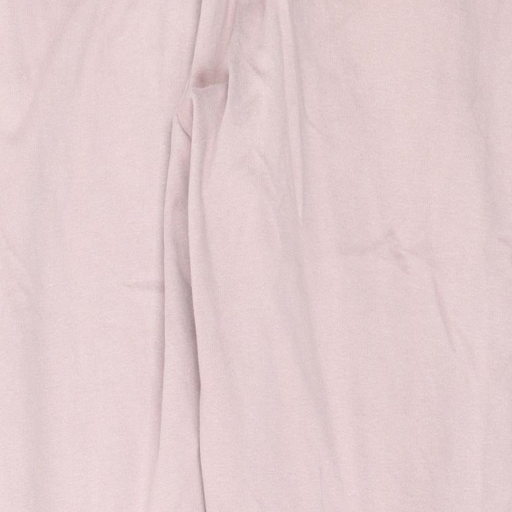 Pep&Co Womens Pink Polyester Jogger Trousers Size L L27 in Regular