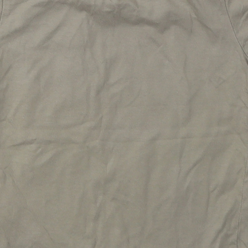 NEXT Boys Green Cotton Basic T-Shirt Size 12-18 Months Crew Neck Pullover