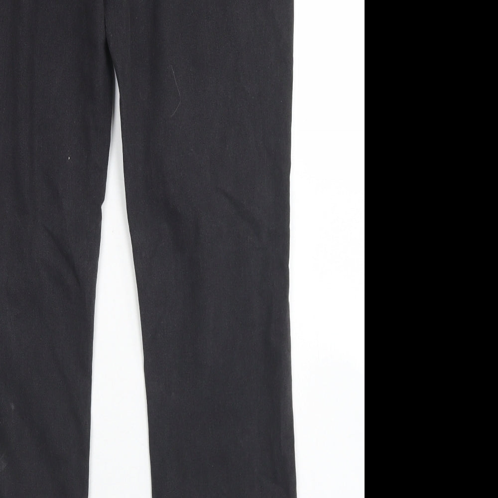 BAF Womens Black Cotton Skinny Jeans Size 12 L30 in Regular Button