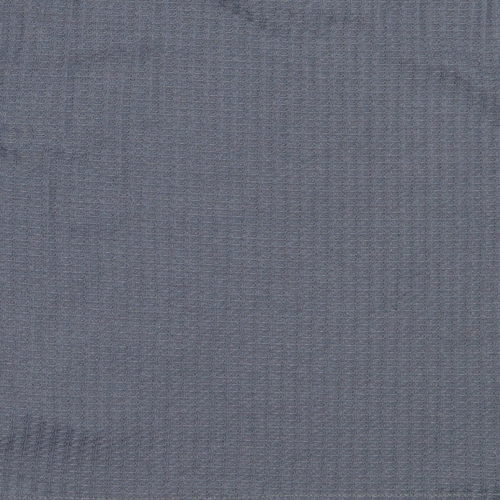 Preworn Womens Blue Round Neck Polyester Pullover Jumper Size S