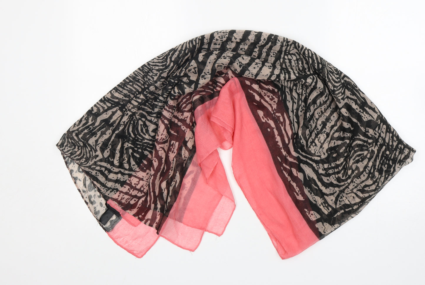 Warehouse Womens Multicoloured Animal Print Polyester Shawl/Wrap