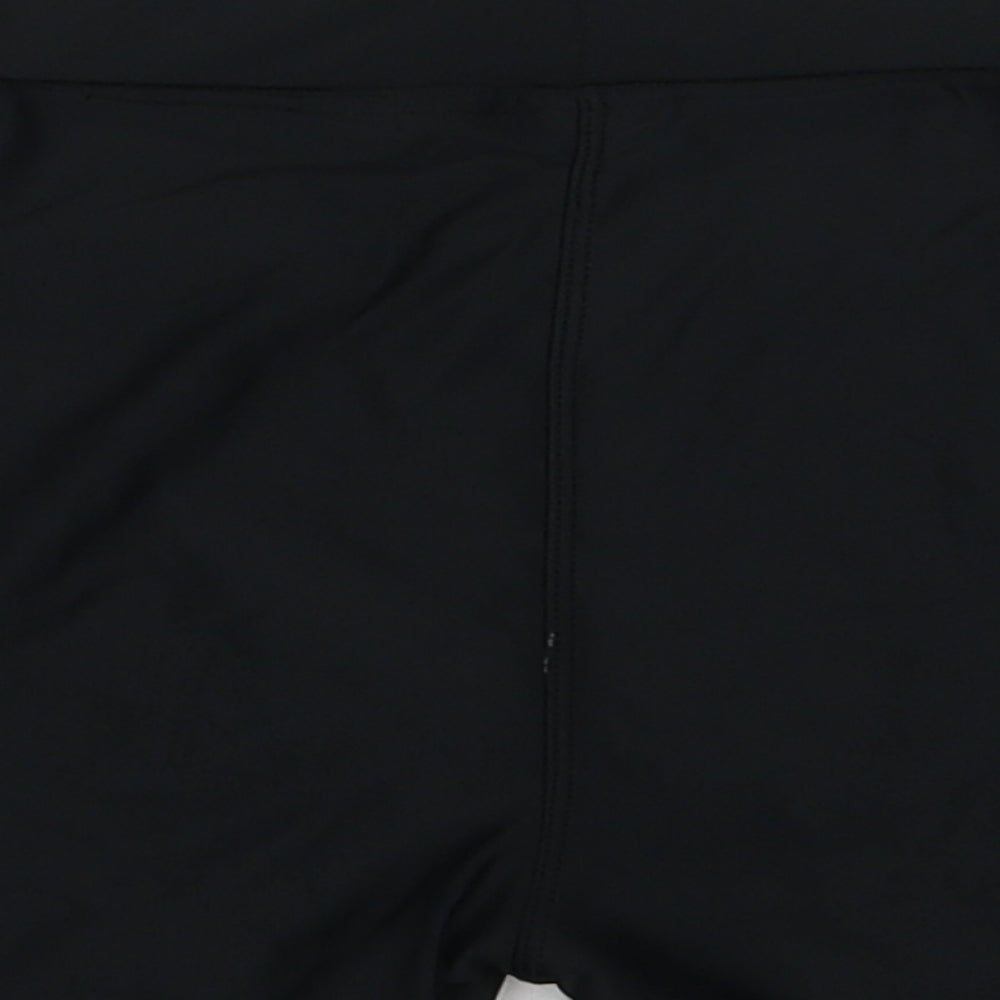 Slazeneger Boys Black Polyester Sweat Shorts Size 13 Years Regular