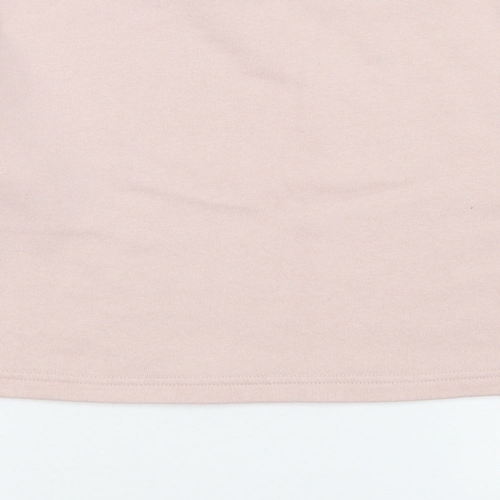 915 Generation Girls Pink Cotton Pullover Sweatshirt Size 10-11 Years - Cropped