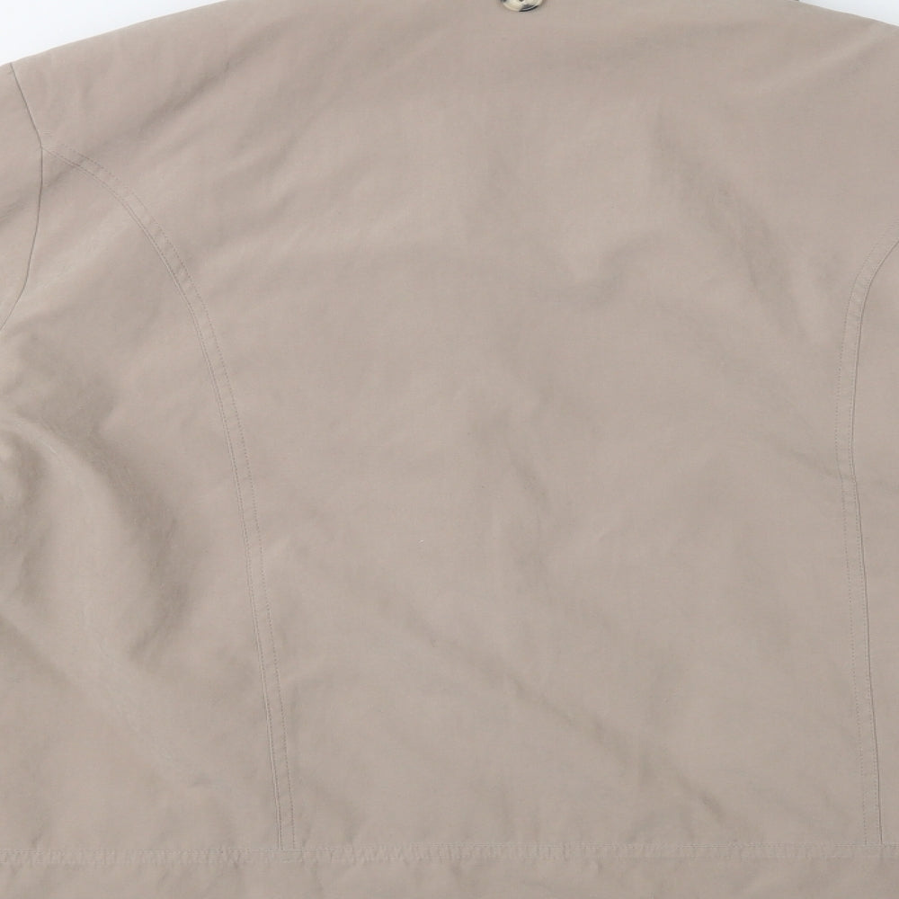 JBC Collection Womens Beige Jacket Size 2XL Button