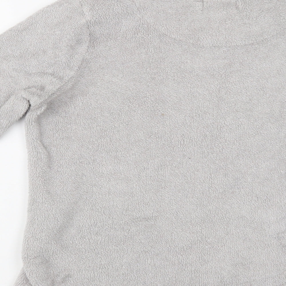 Primark Womens Grey Polyester Top Pyjama Top Size 10 - Heart