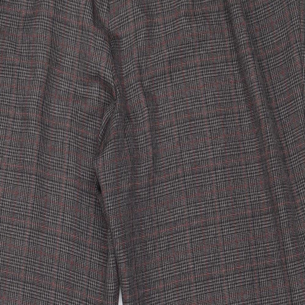 BM Womens Grey Polyester Capri Trousers Size 18 L24.5 in Regular